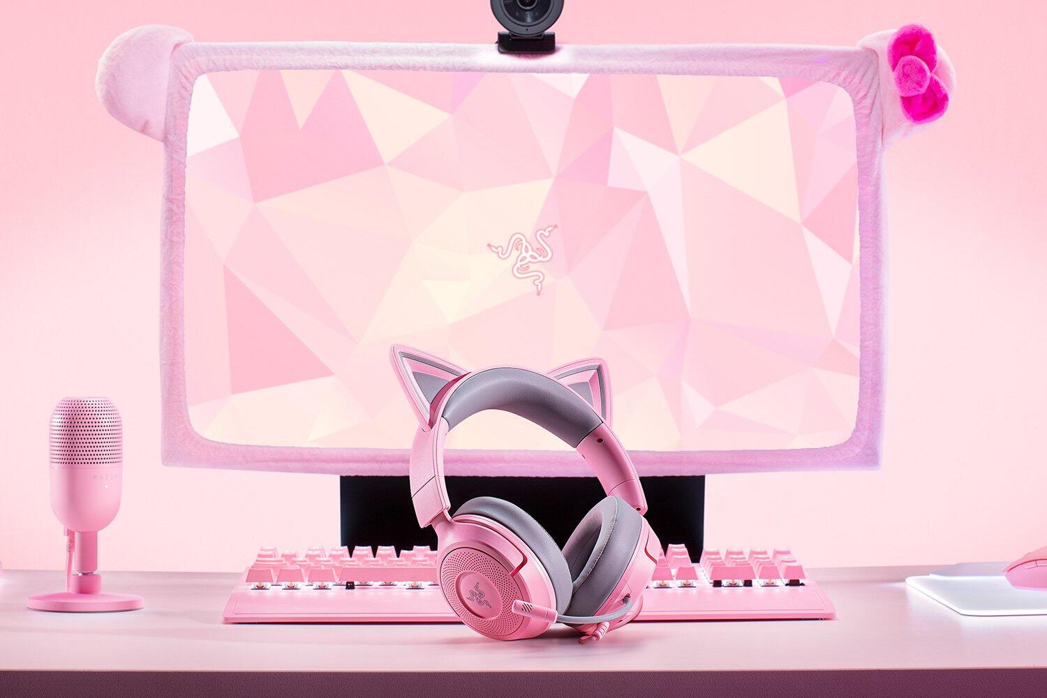 Razer Headset Kraken Kitty V3 X / RZ04-05350100-R3M1 Pink