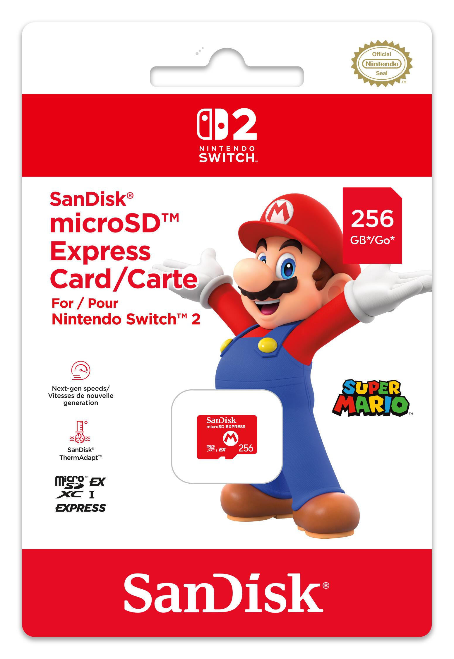 SanDisk SD card Sandisk Nintendo / 10016157 Red S