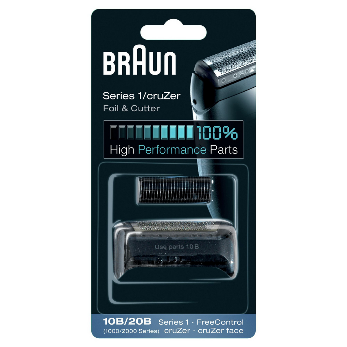 Braun Razor blade 10B Silver