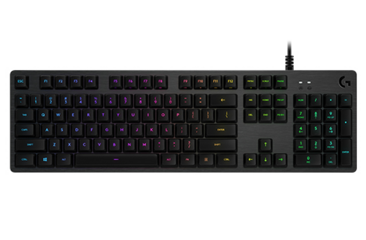 Logitech Tastatur G512 Carbon Lightsync / 920-009352 Schwarz