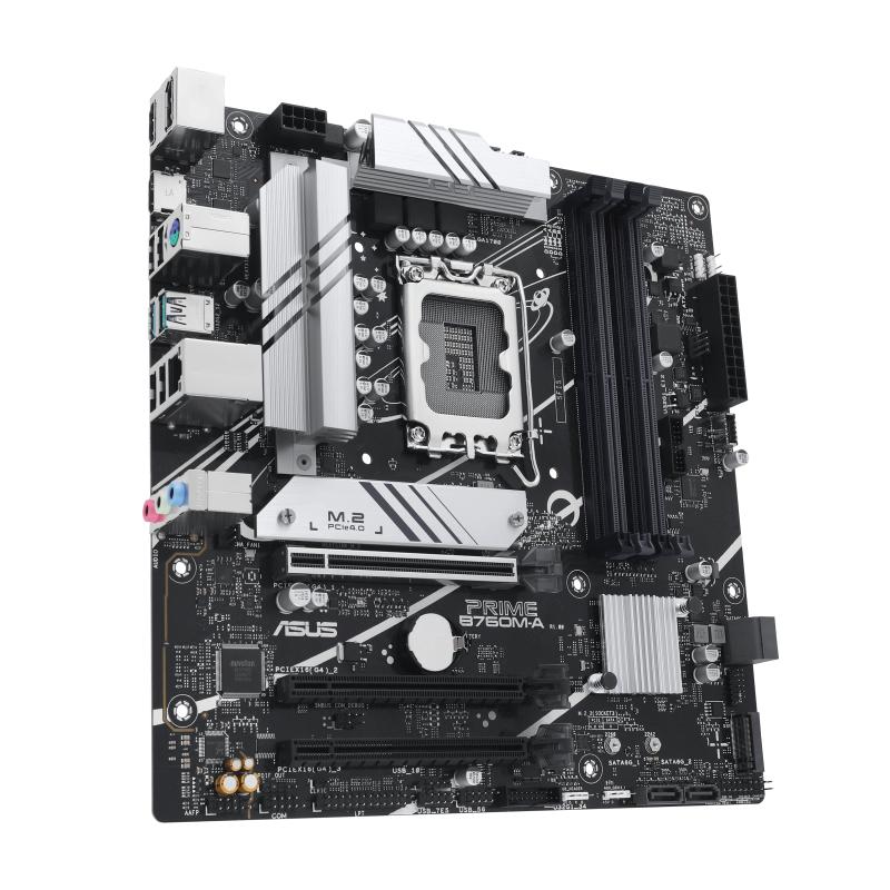 ASUS Mainboard PRIME B760M-A-CSM / 90MB1EK0-M0EAYC Schwarz, Silber