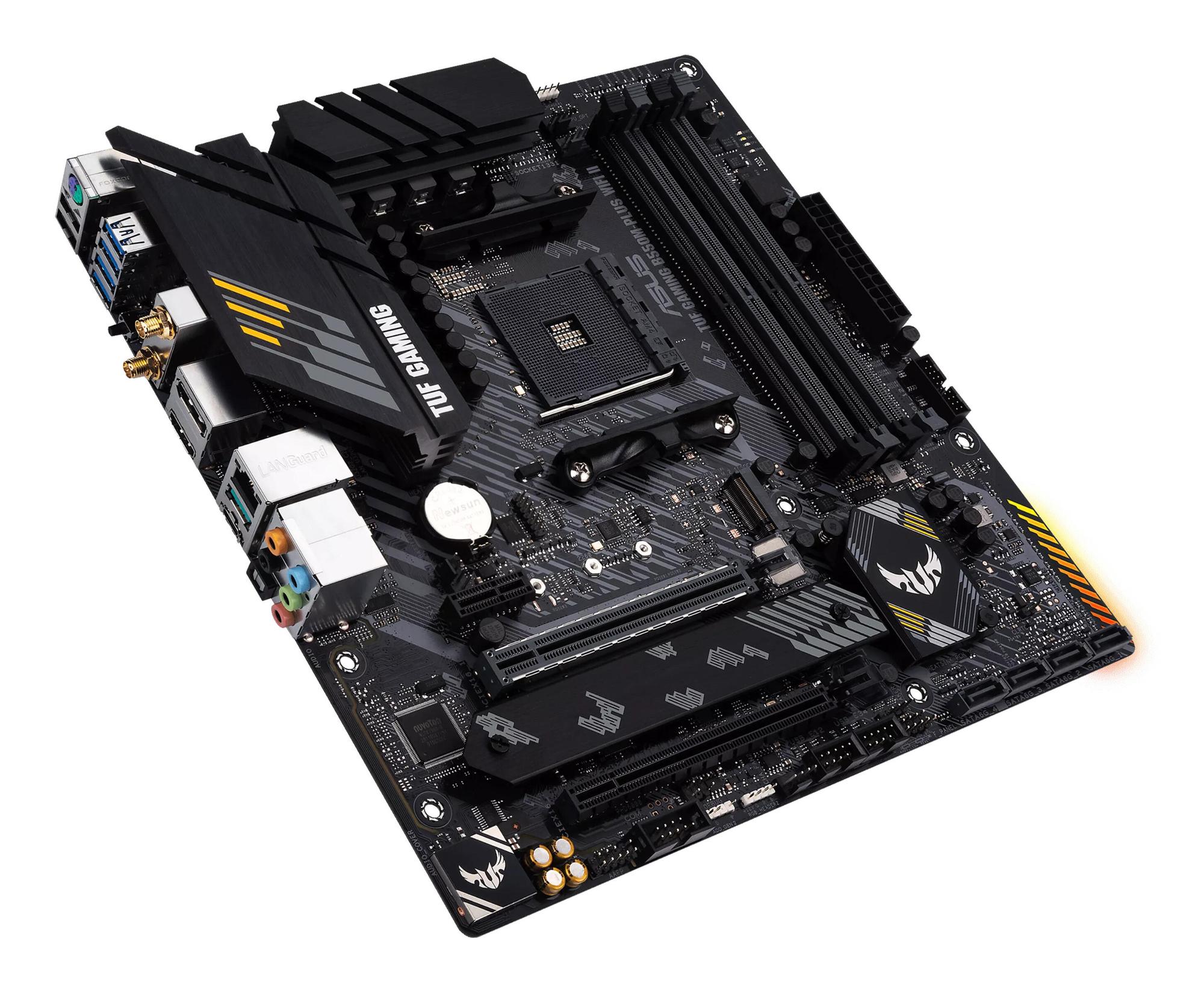 ASUS Mainboard TUF GAMING B550M-PLUS WIFI II / 90MB19Y0-M0EAY0 Black
