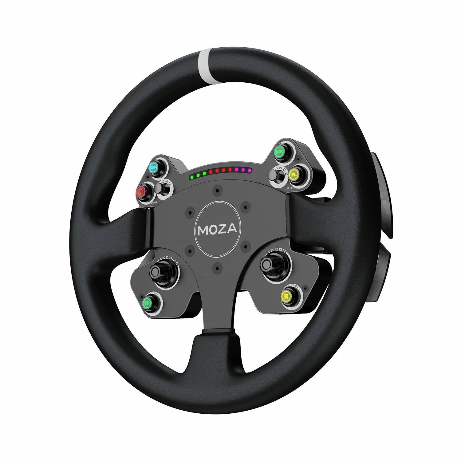 Moza Racing Controllore CS V2P Dual Clutch Wheel / RS057 Nero