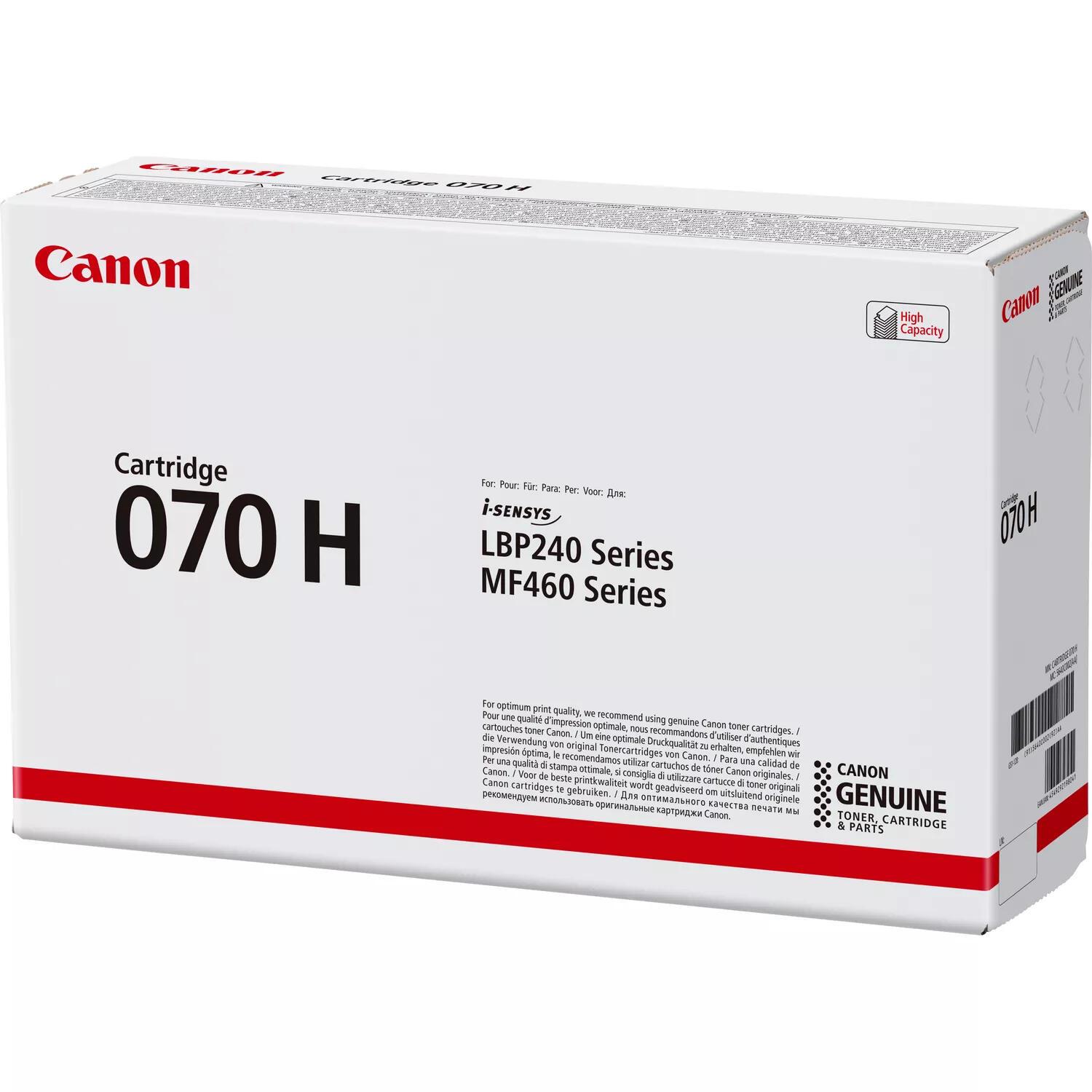 Canon Tóner 070H / 5640C002 Negro XL