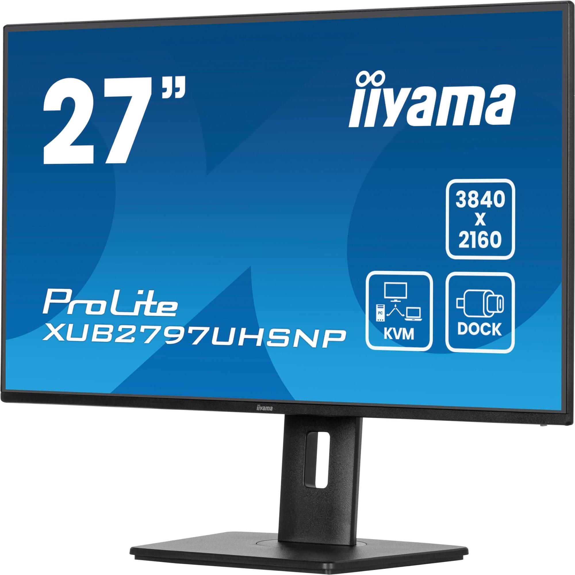 iiyama Monitor ProLite XUB2797UHSNP / XUB2797UHSNP-B1 Negro 68,6 cm (27")
