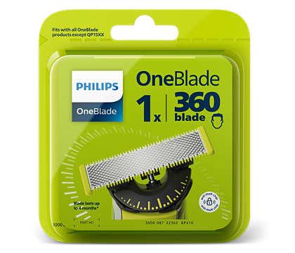 Philips Razor blade QP410 / QP410/50 Black, green