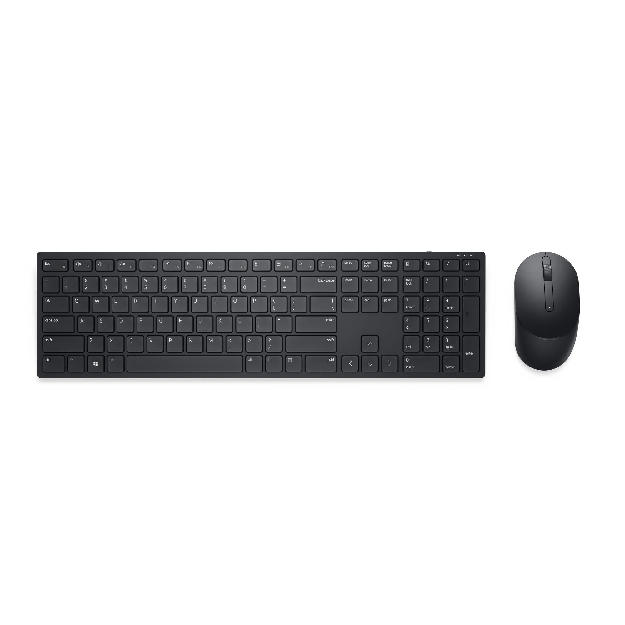 DELL Set de ratón y teclado Pro KM5221W / 580-AJRD Negro