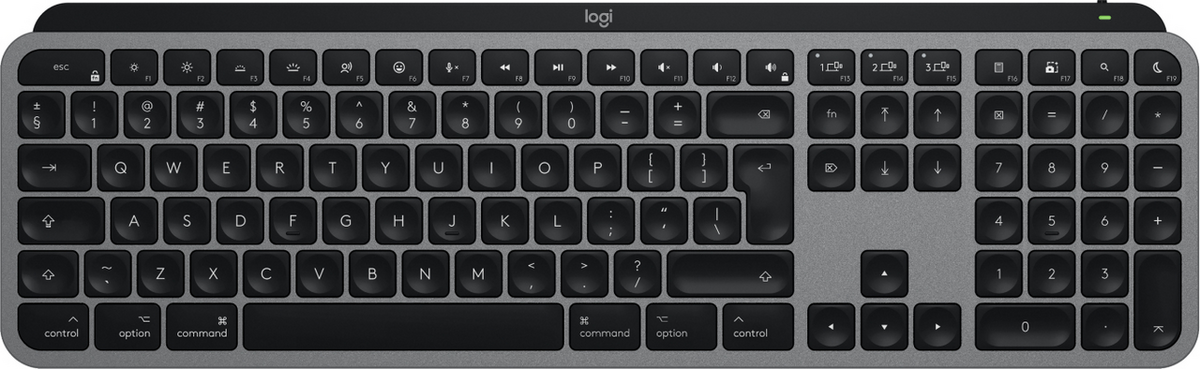 Logitech Keyboard MX Keys S für Mac / 920-011637 Dark gray