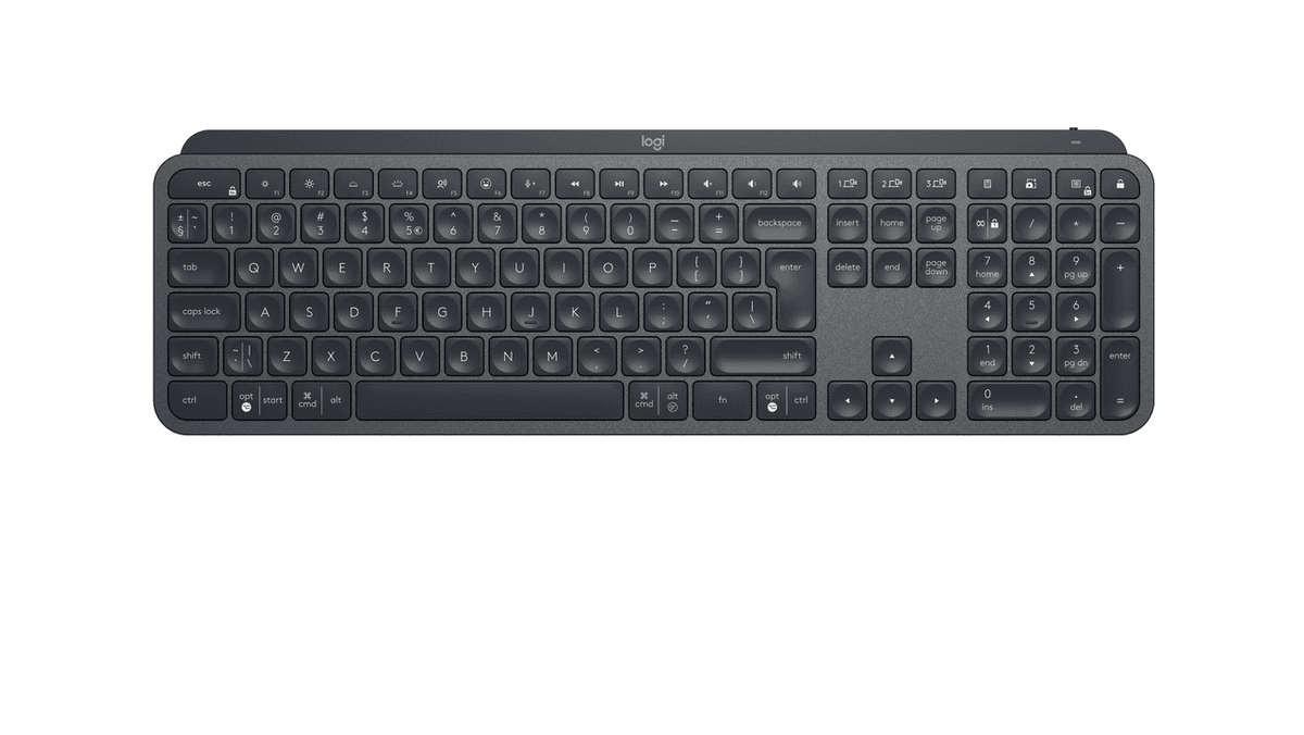 Logitech Teclado MX Keys Business / 920-010244 Oscuro Gris
