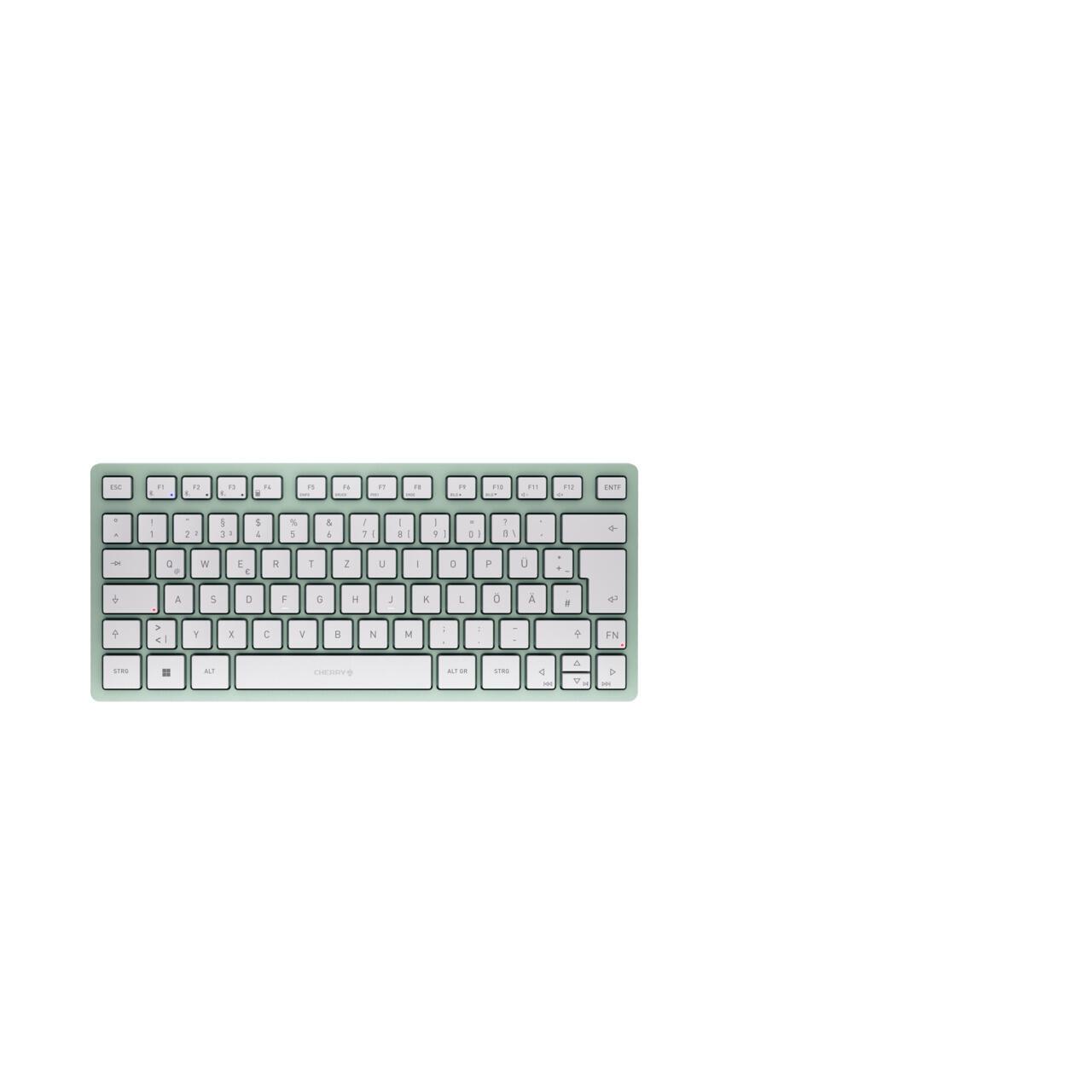 CHERRY Tastatur KW 7100 Mini BT / JK-7100DE-18 Mintfarbe