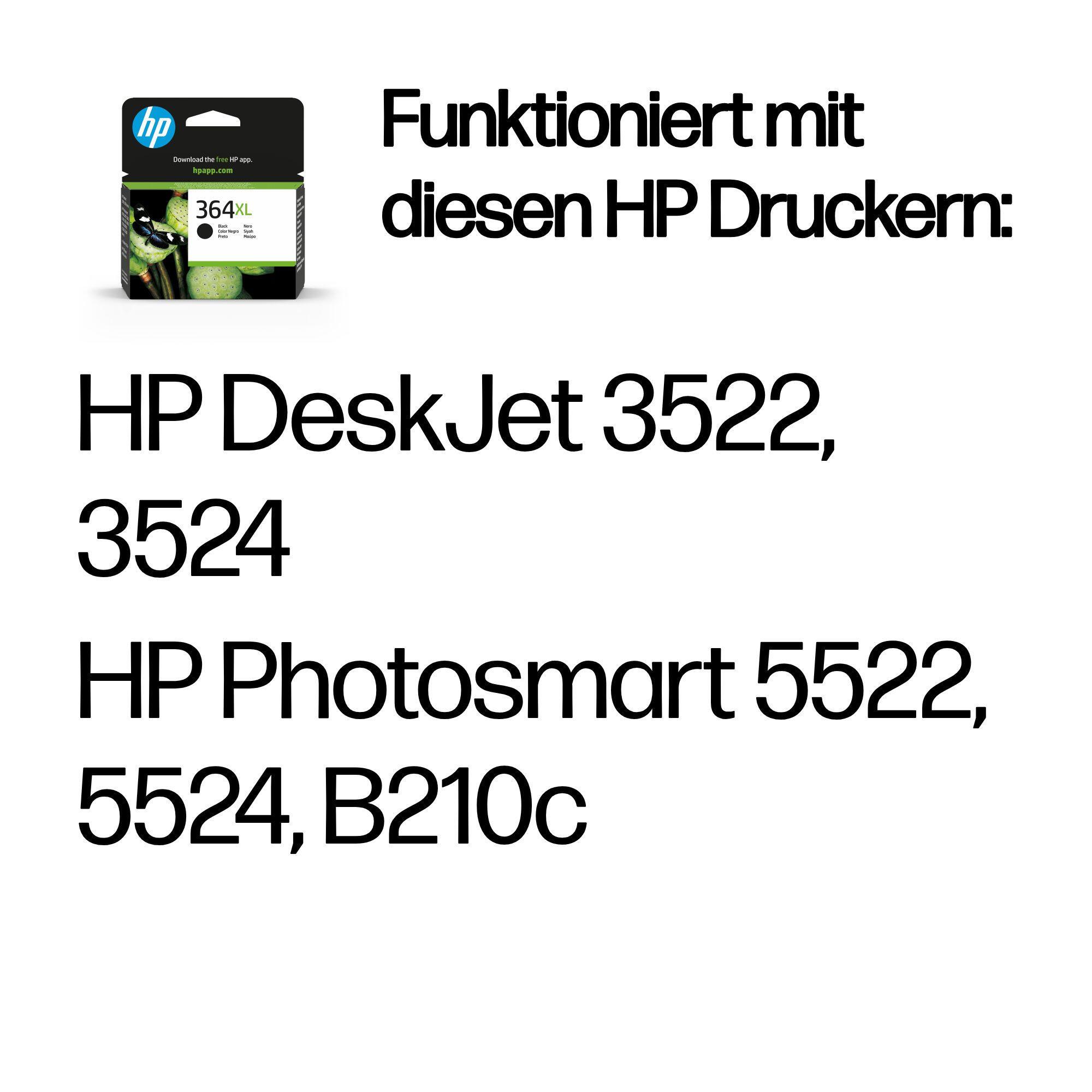 HP Tinte 364XL / CN684EE Schwarz XL