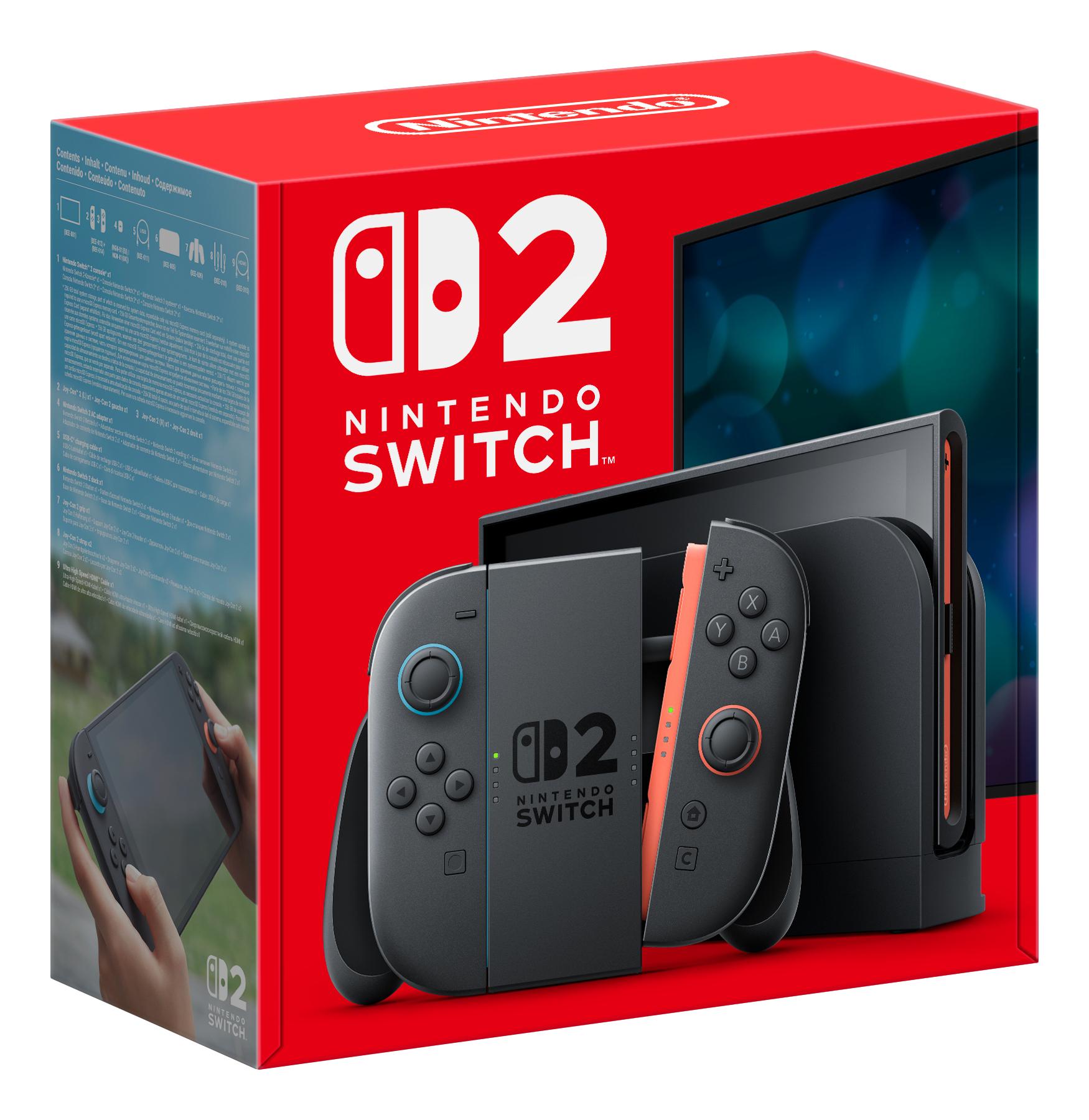 Nintendo Console Switch 2 / 10015151 Black 20.1 cm (7.9")