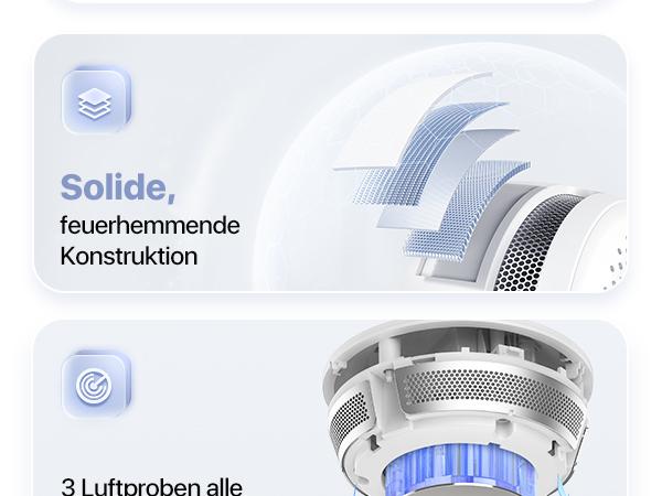 X-Sense Smoke detector XS01 / ZASXS00172WEU White