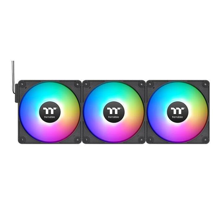 Thermaltake Ventilador CT140 EX ARGB Sync / CL-F182-PL14SW-A Negro 3-Pack