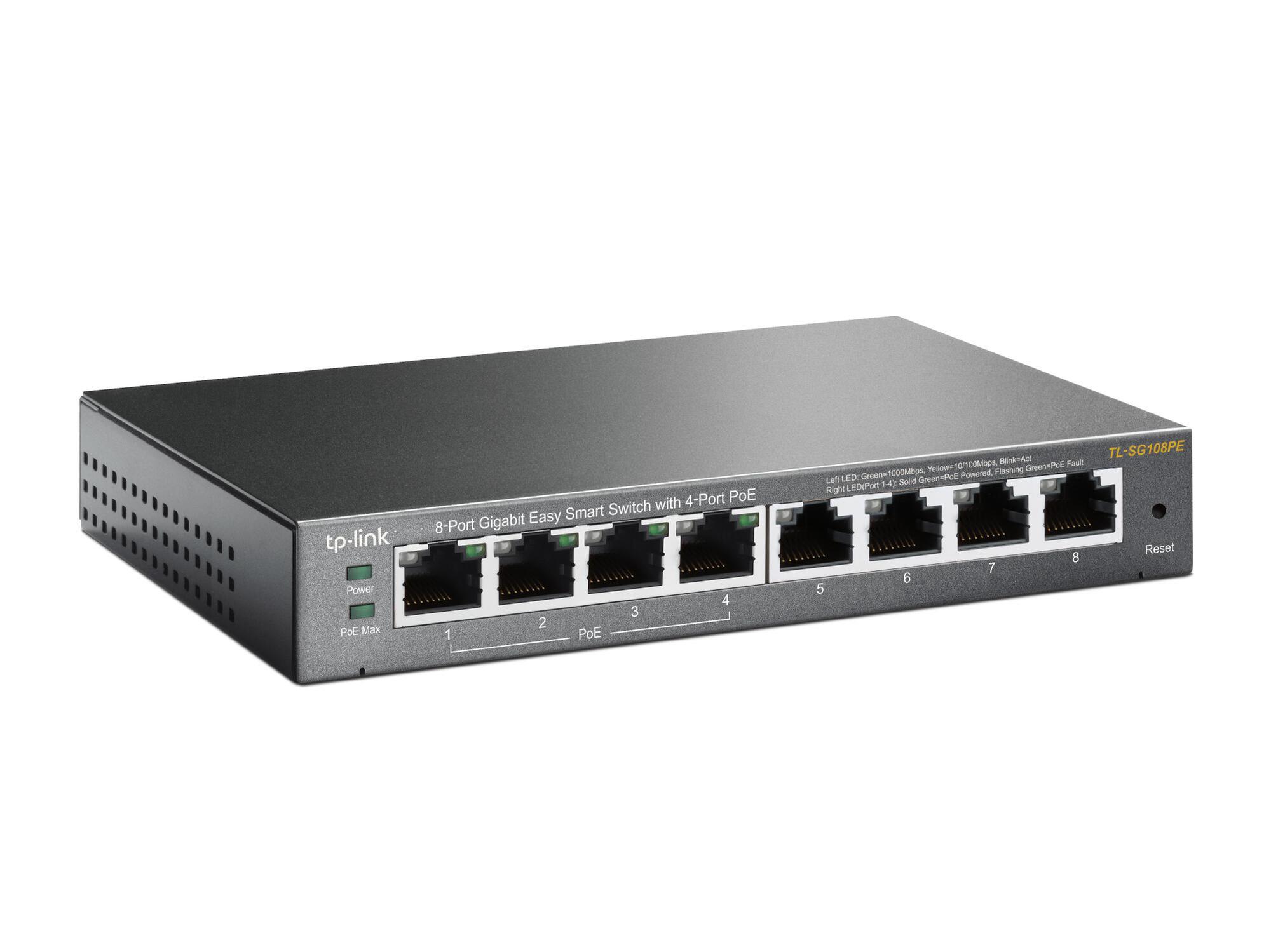 TP-Link Switch TL-SG108PE / TL-SG108PE Noir