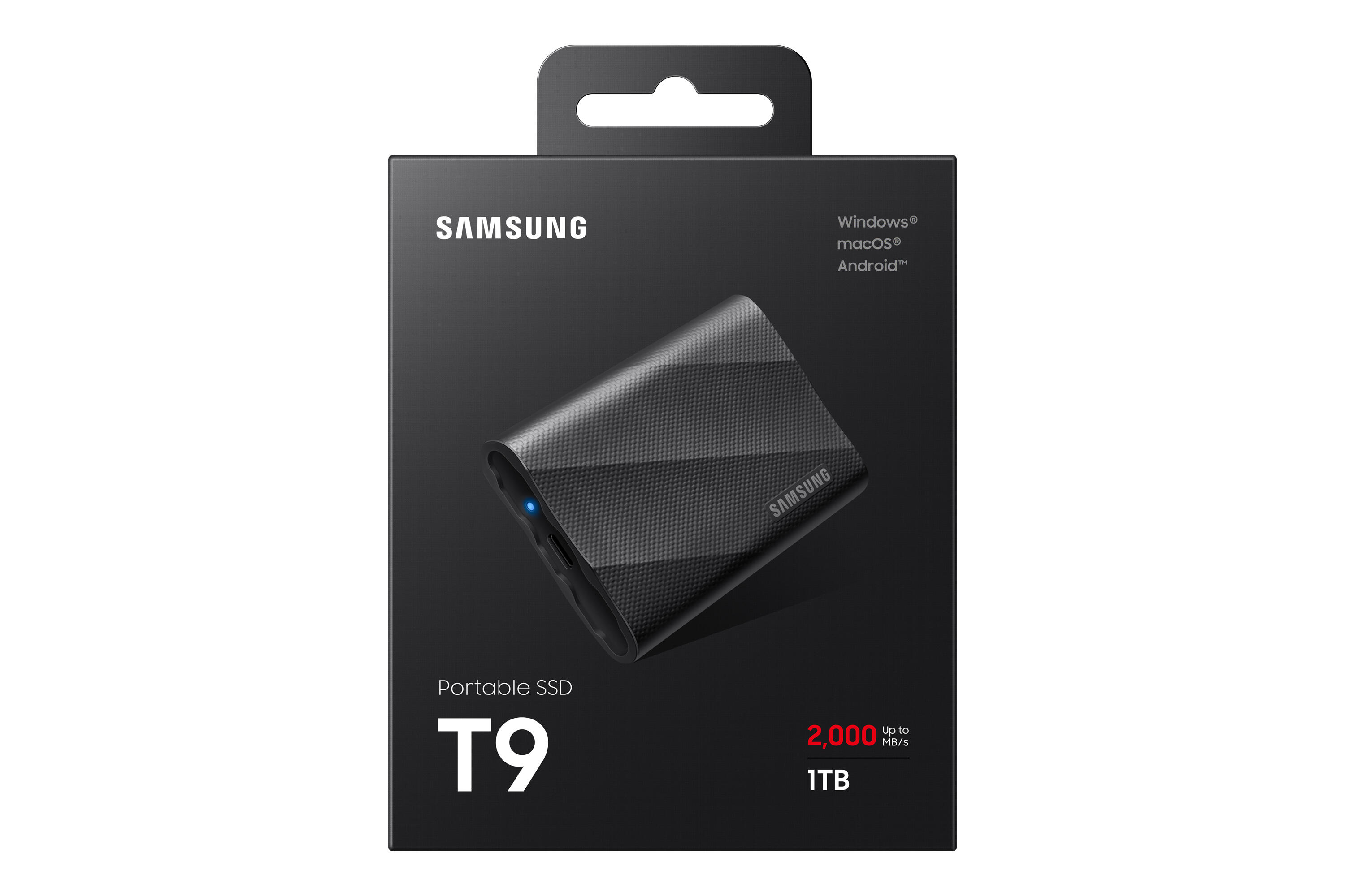Samsung SSD externo T9 1TB / MU-PG1T0B/EU Negro