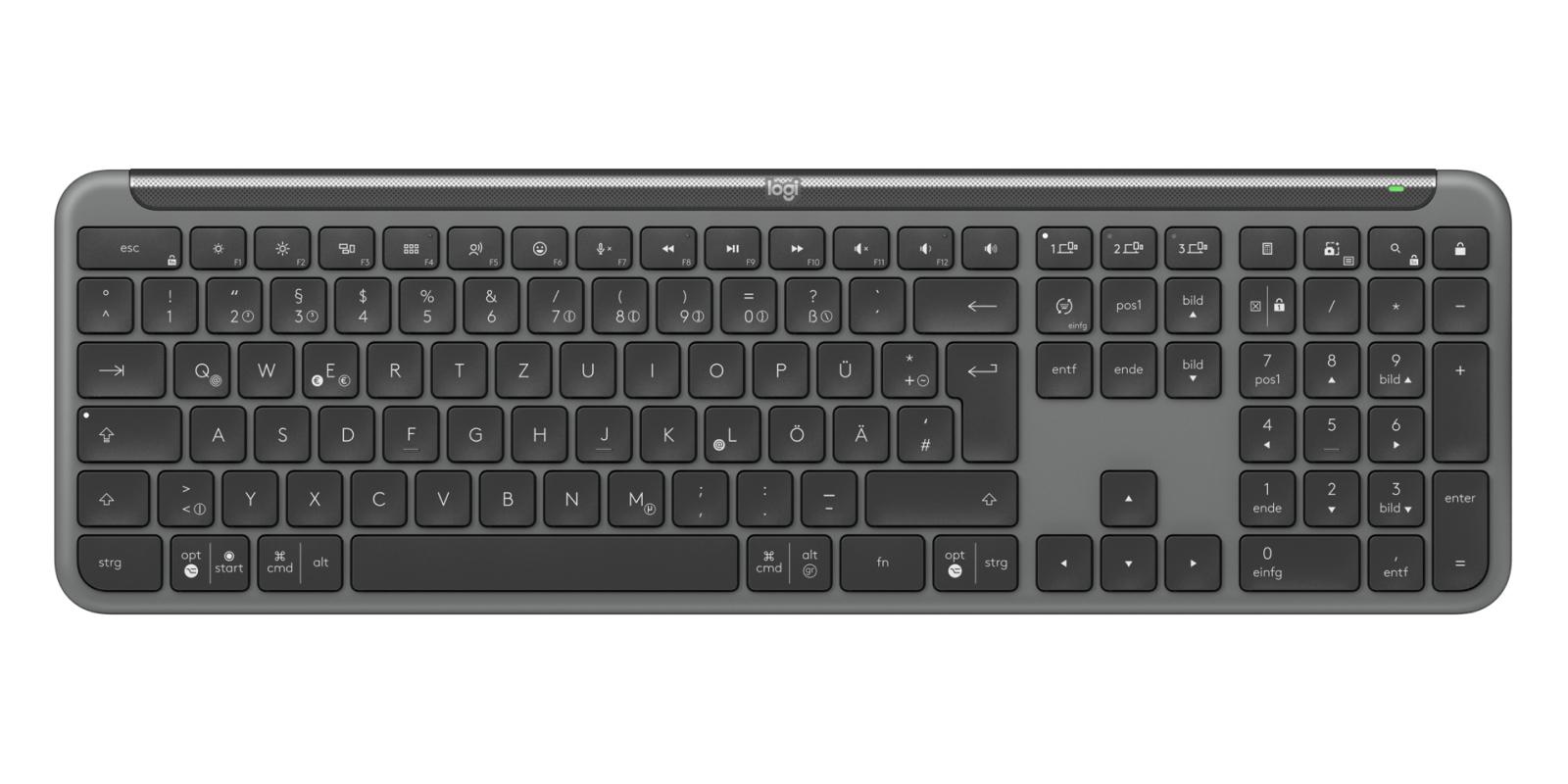 Logitech Set de ratón y teclado MK950 for Business / 920-012504 Grafito