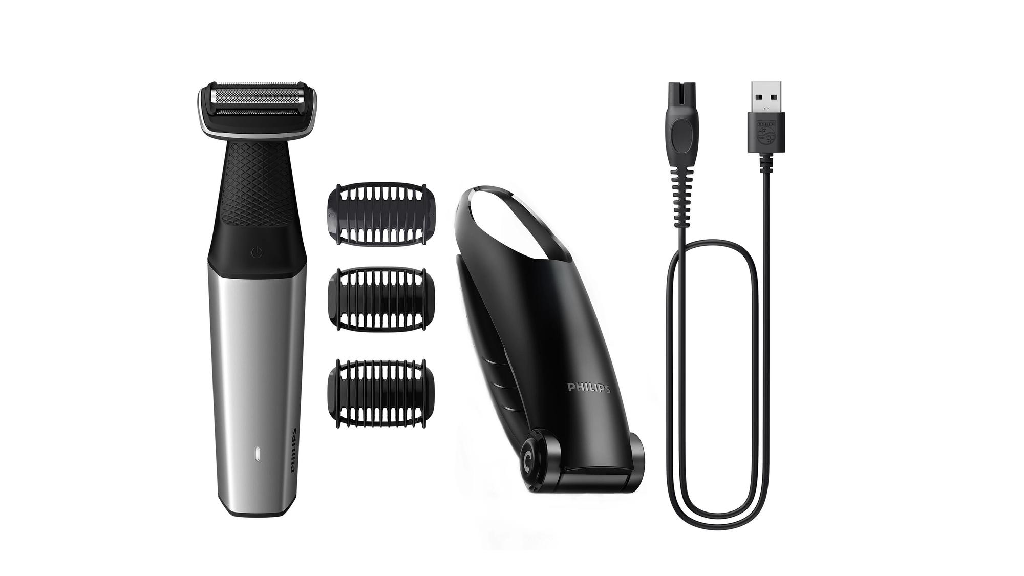 Philips Afeitadora Bodygroom 5000 Series / BG5021/15 Negro, plata Standard