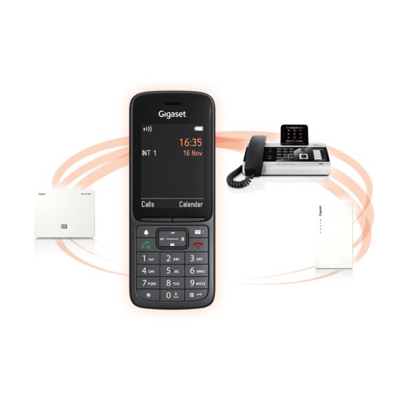 Gigaset Telefon SL800HP / S30852-H2975-R102 Anthrazit 6,1 cm (2.4")