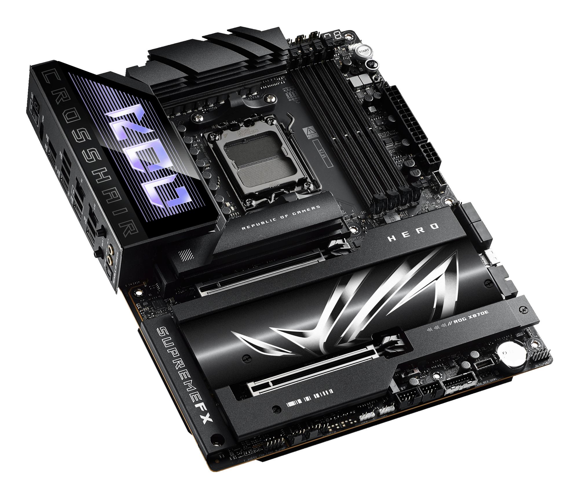 ASUS Carte mère ROG Crosshair X870E Hero / 90MB1IE0-M0EAY0 Noir