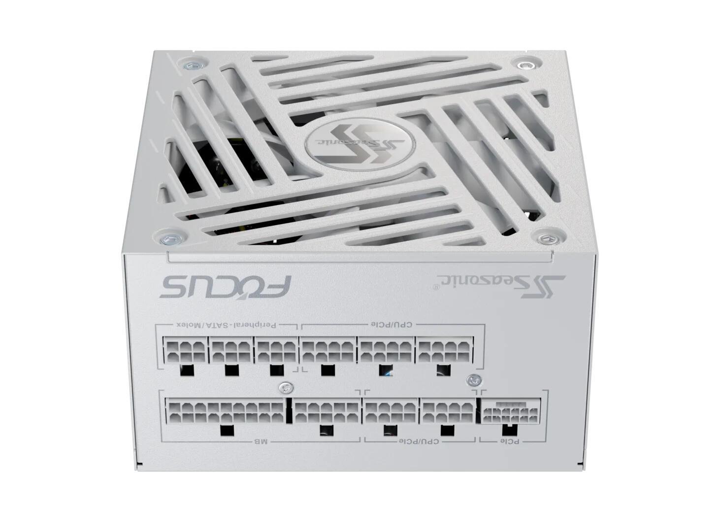 Seasonic Alimentation pour PC Focus GX-1000 / FOCUS-GX-1000-V4-WHITE Blanc