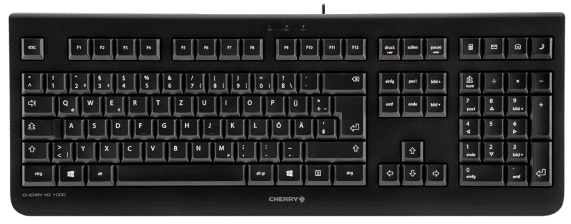 Cherry Teclado KC1000B / JK-0800DE-2 Negro