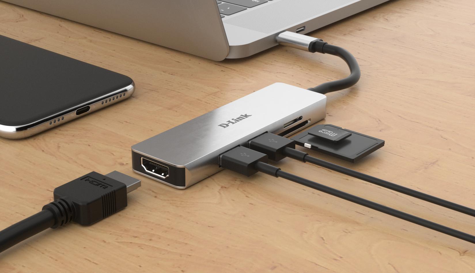 D-Link Stazione docking DUB-M530 / DUB-M530 Alluminio