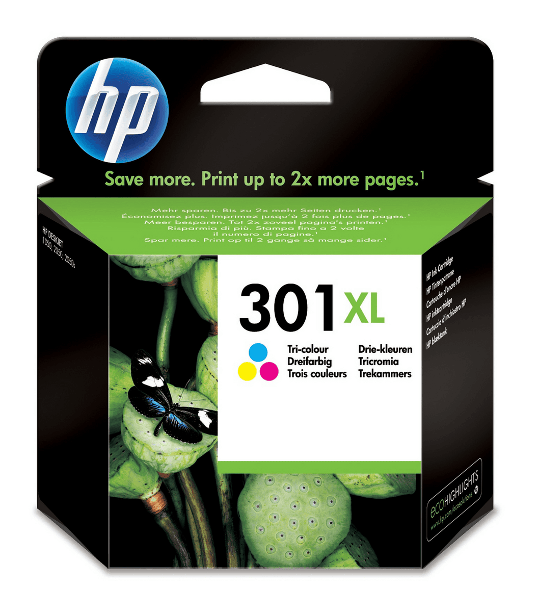 HP Tinta 301XL / CH564EE C,M,Y XL
