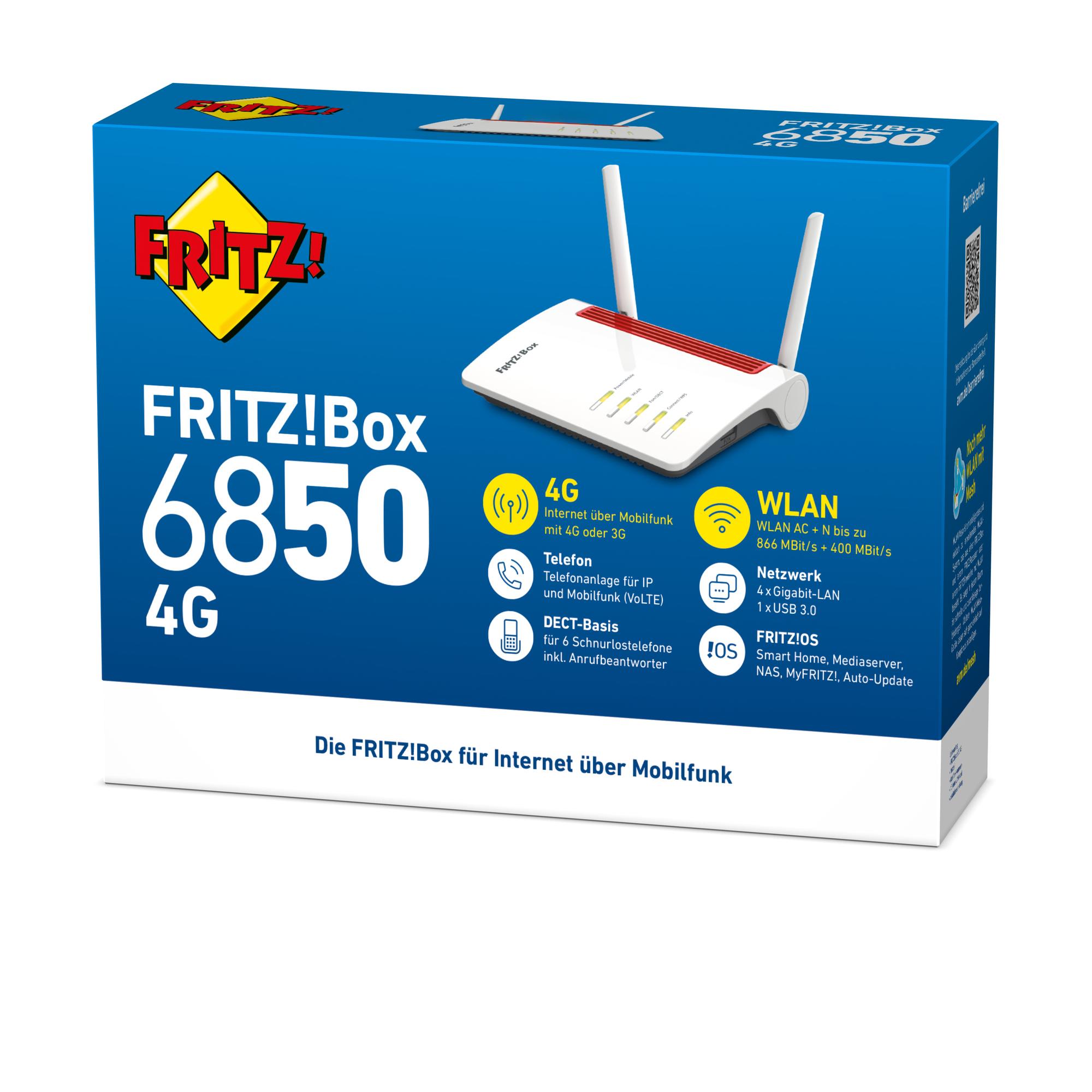 Fritz! Router 6850 4G / 20003084 White