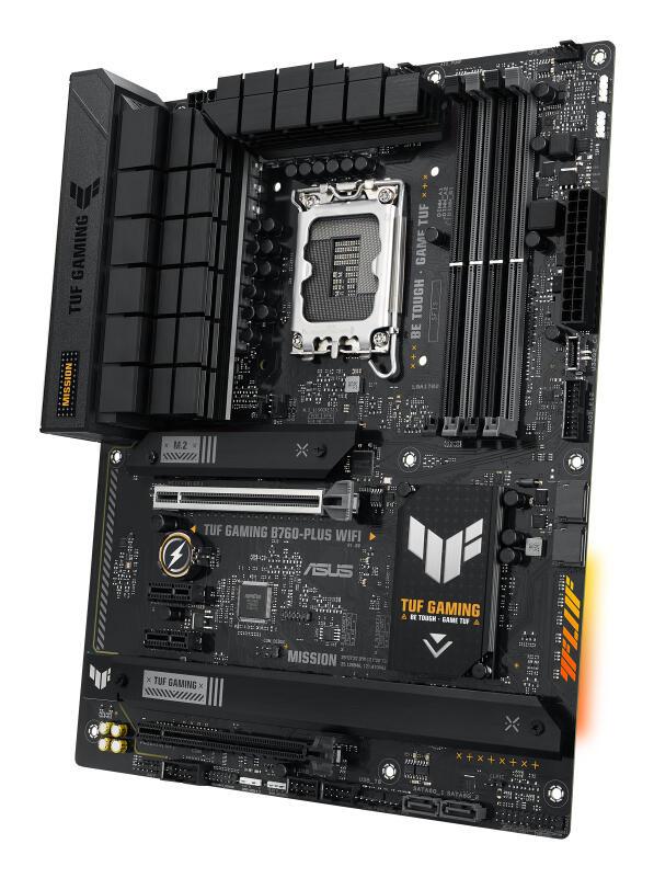 ASUS Mainboard TUF Gaming B760-Plus WiFi / 90MB1ER0-M1EAY0 Black