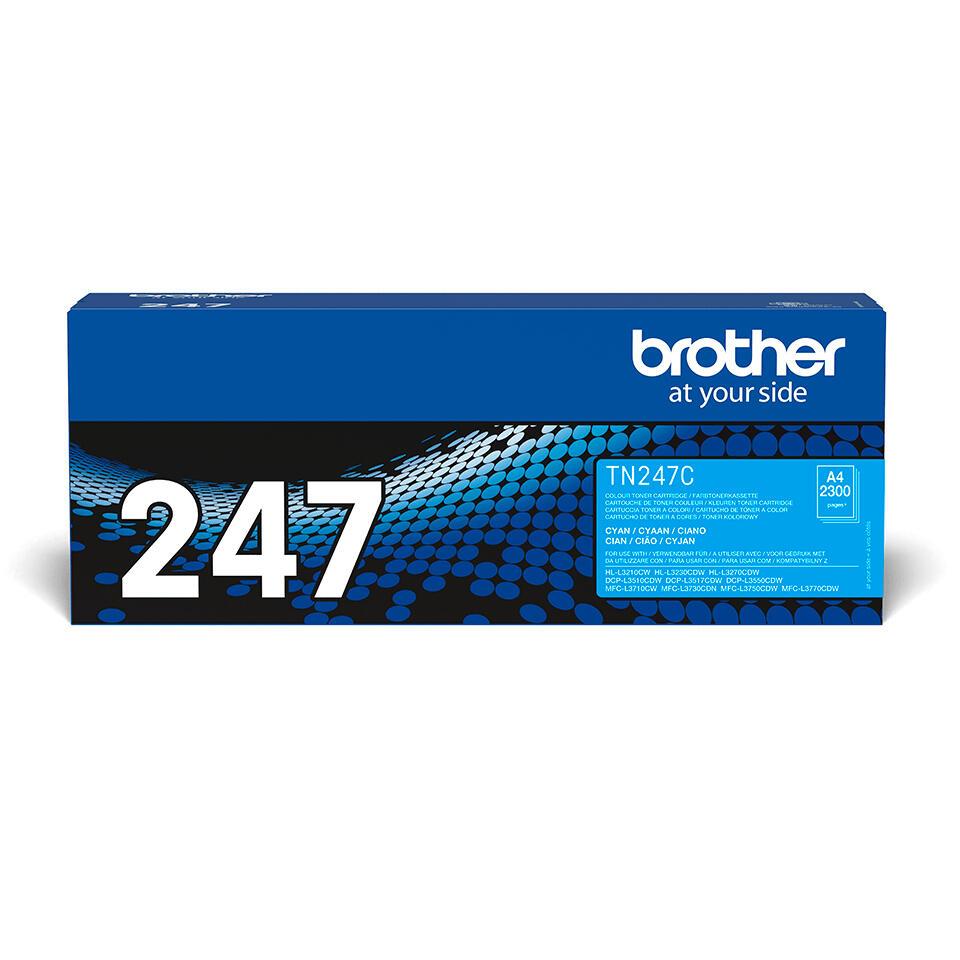 Brother Toner TN-247C / TN247C Cyan XL