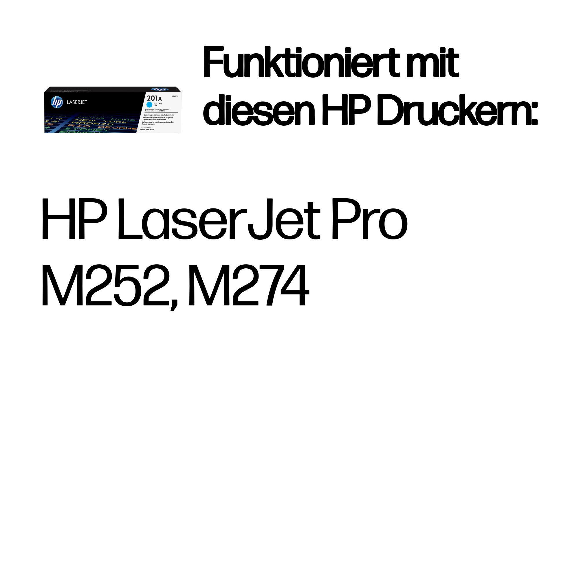 HP Toner 201A / CF401A Ciano Standard