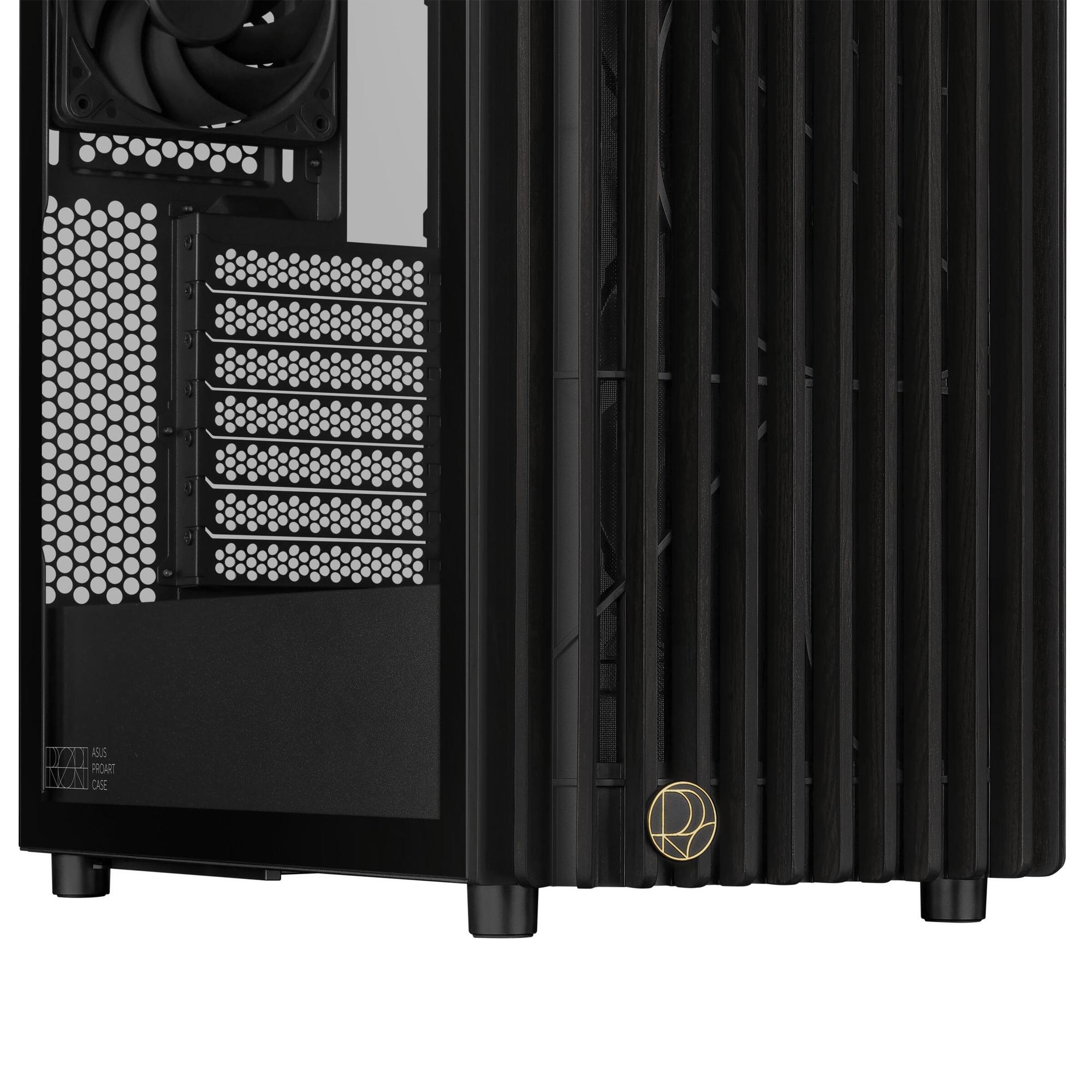 ASUS PC case ProArt PA401 Wood Ed. mit Glass / 90DC00M0-B39000 Black
