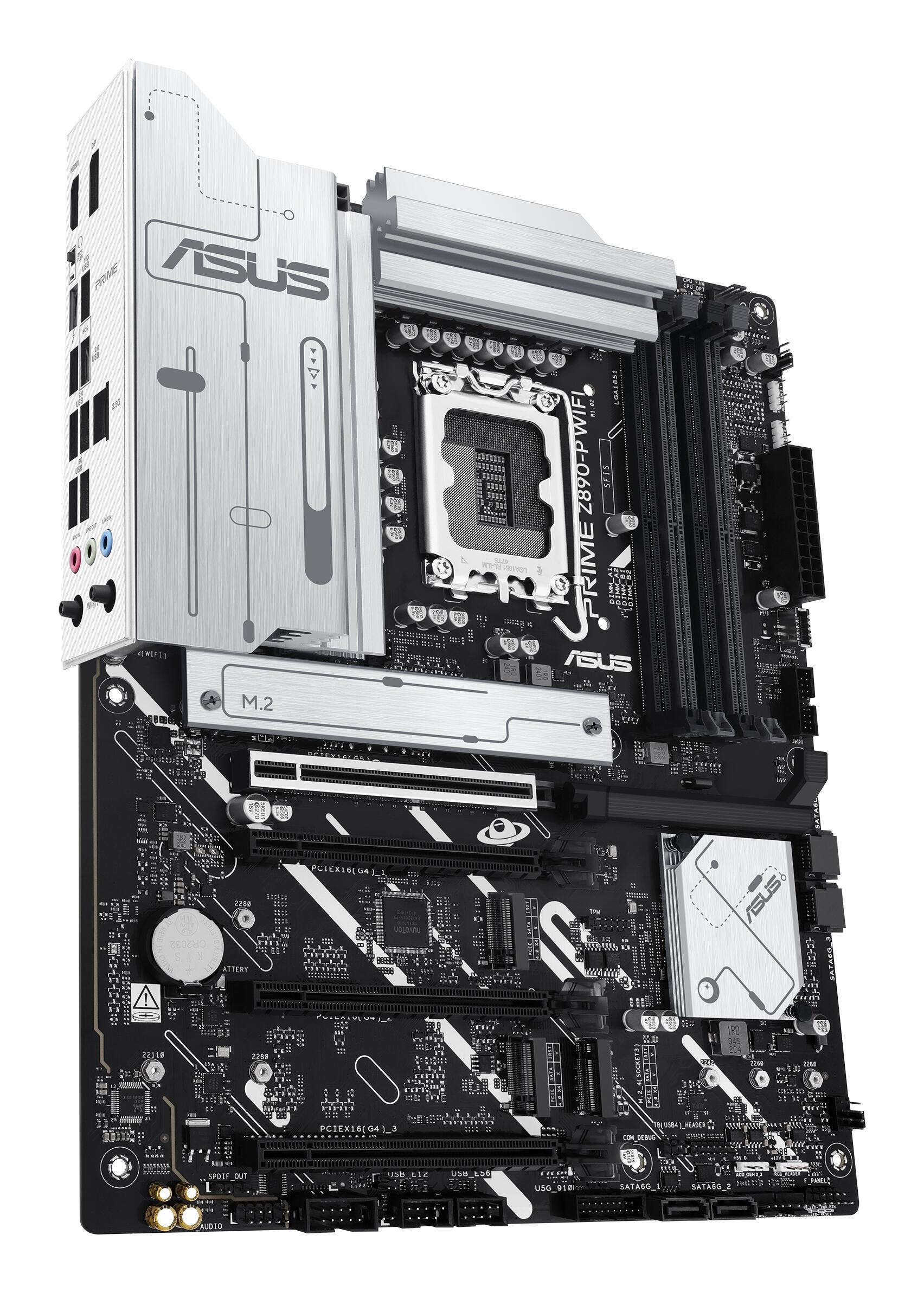 ASUS Mainboard Prime Z890-P WiFi / 90MB1I70-M0EAY0 Black
