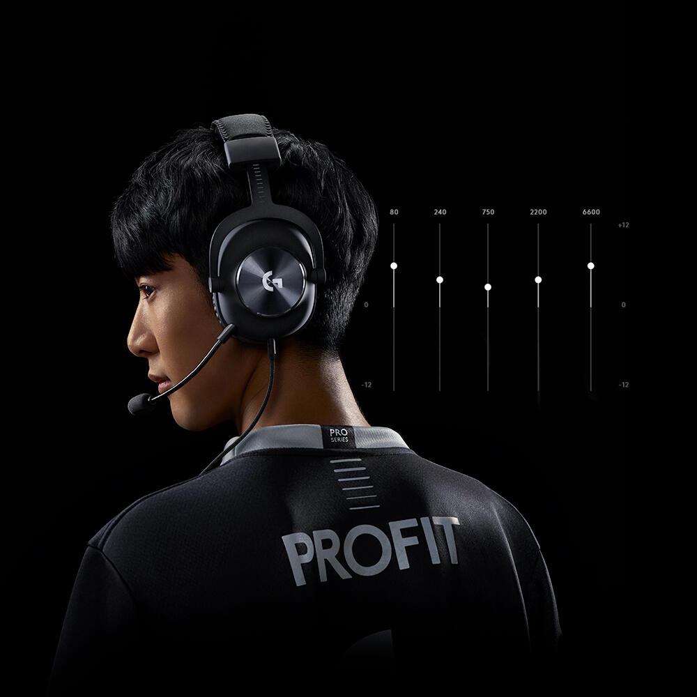 Logitech Auriculares G Pro X / 981-000818 Negro