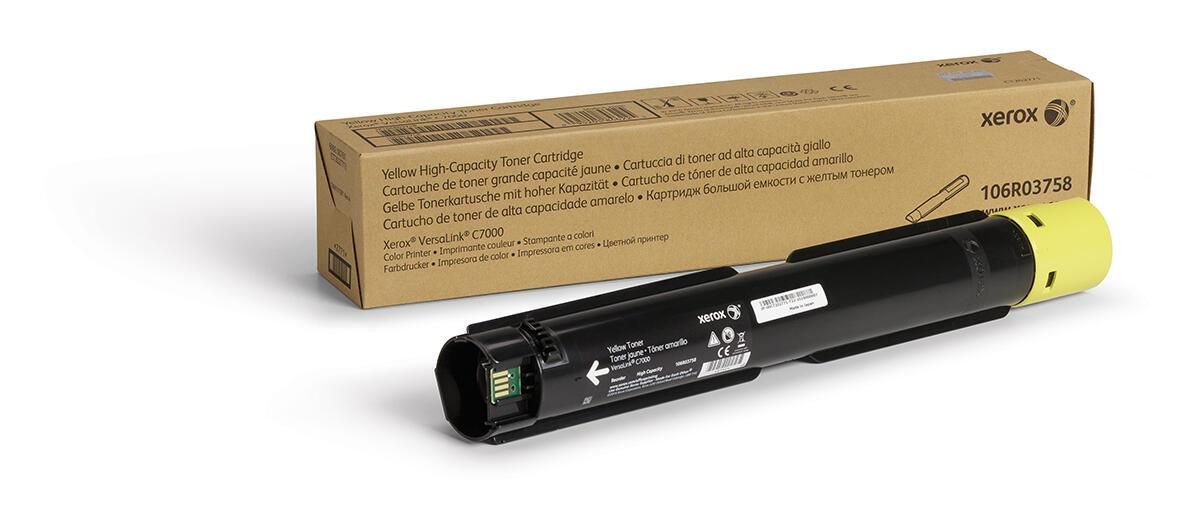 Xerox Toner 106 R 03758 / 106R03758 Gelb XL