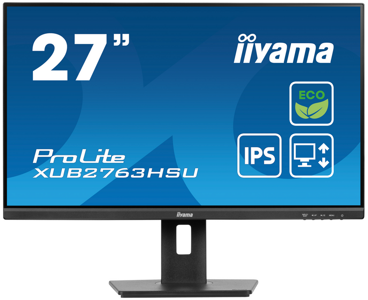 IIYAMA Monitor XUB2763HSU / XUB2763HSU-B1 Black