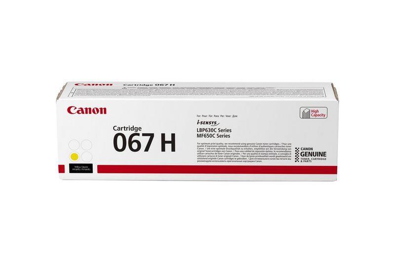 Canon Tóner 067H / 5103C002 Amarillo Standard