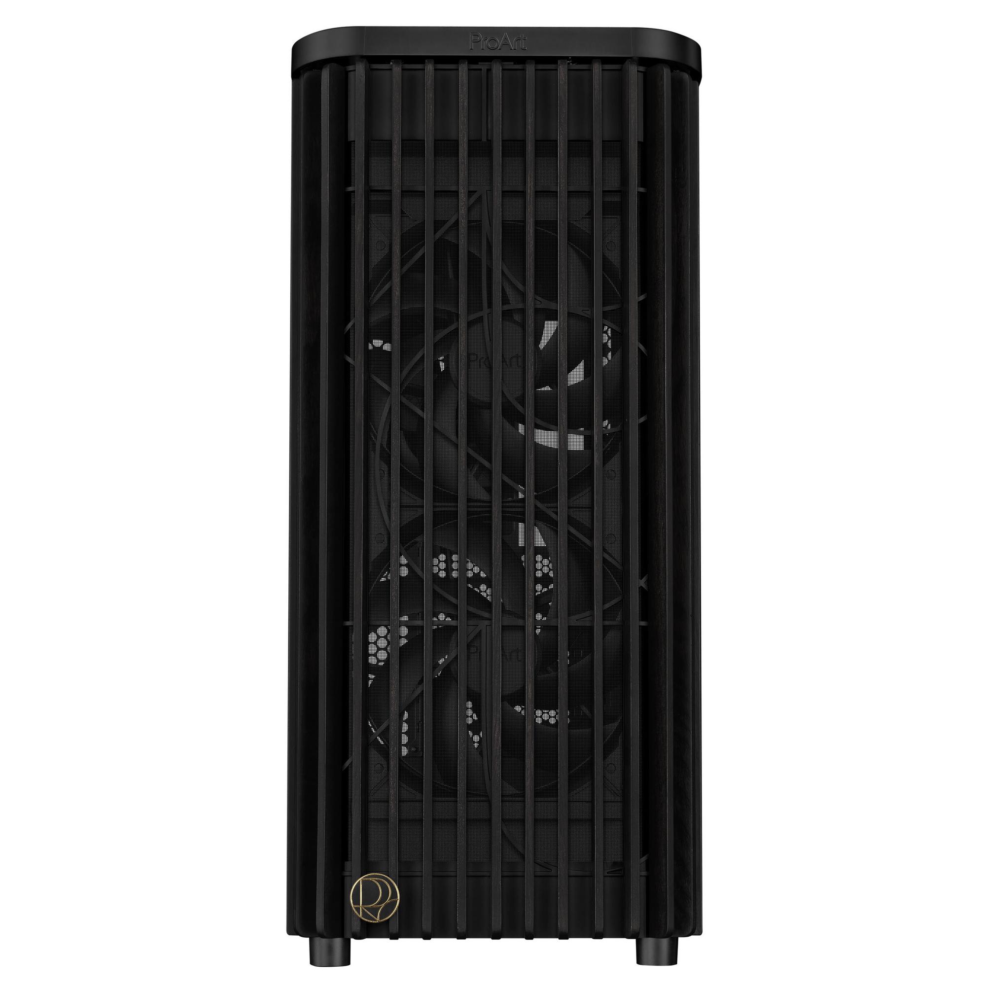 ASUS PC-Gehäuse ProArt PA401 Wood Ed. / 90DC00M0-B39010 Schwarz
