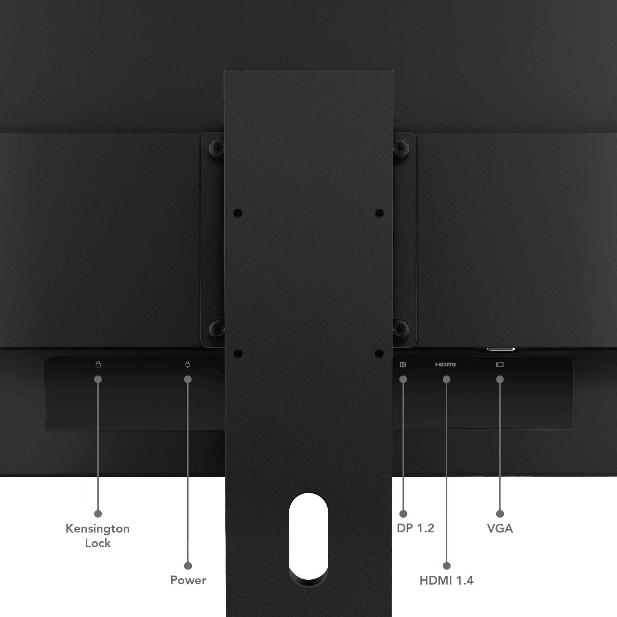 Lenovo Monitor ThinkVision E24-40 / 64BAMAT1EU Black 60.5 cm (23.8")