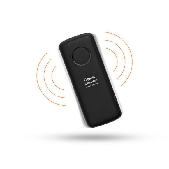 Gigaset Telefon SL800HP / S30852-H2975-R102 Anthrazit 6,1 cm (2.4")