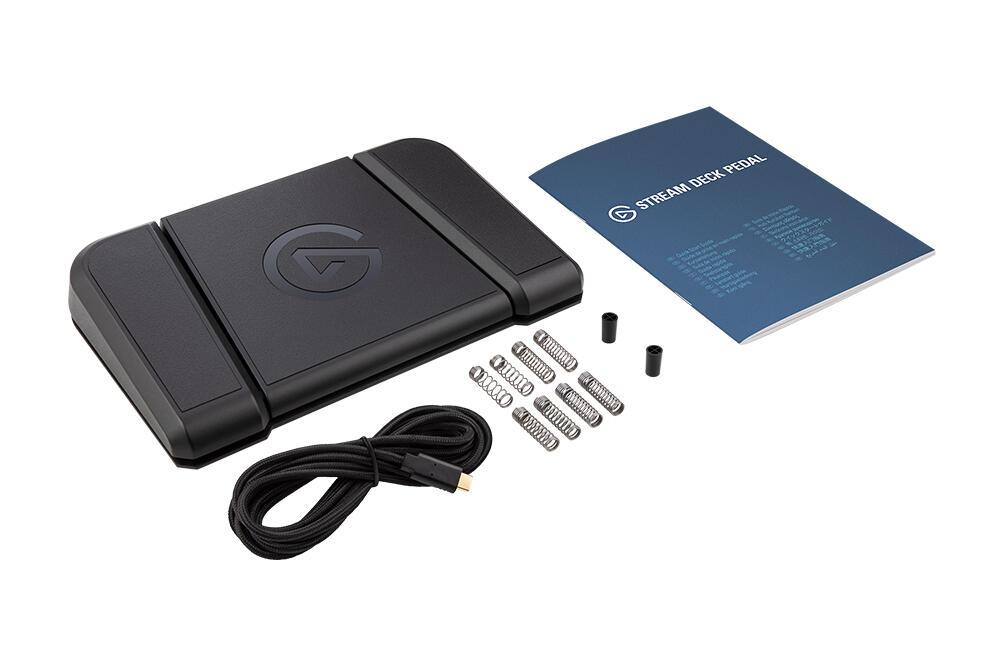 Elgato Controlador Stream Deck Foot Pedal / 10GBF9901 Negro