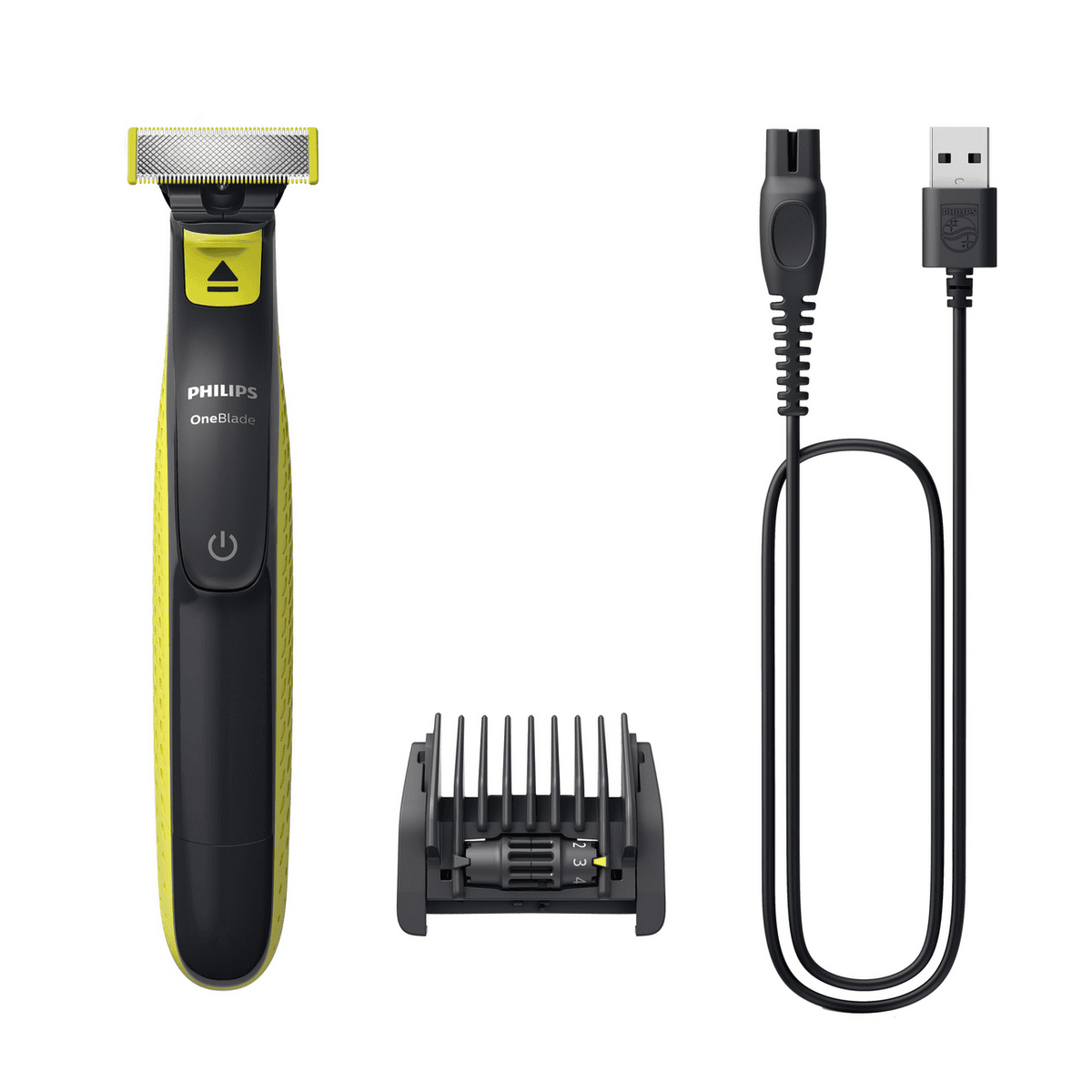Philips Rasierer OneBlade Pro Face / QP2724/20 Schwarz