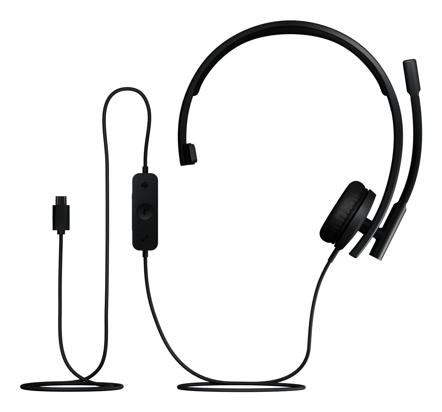 Logitech Headset H570e Mono MS USB-C / 981-001427 Schwarz