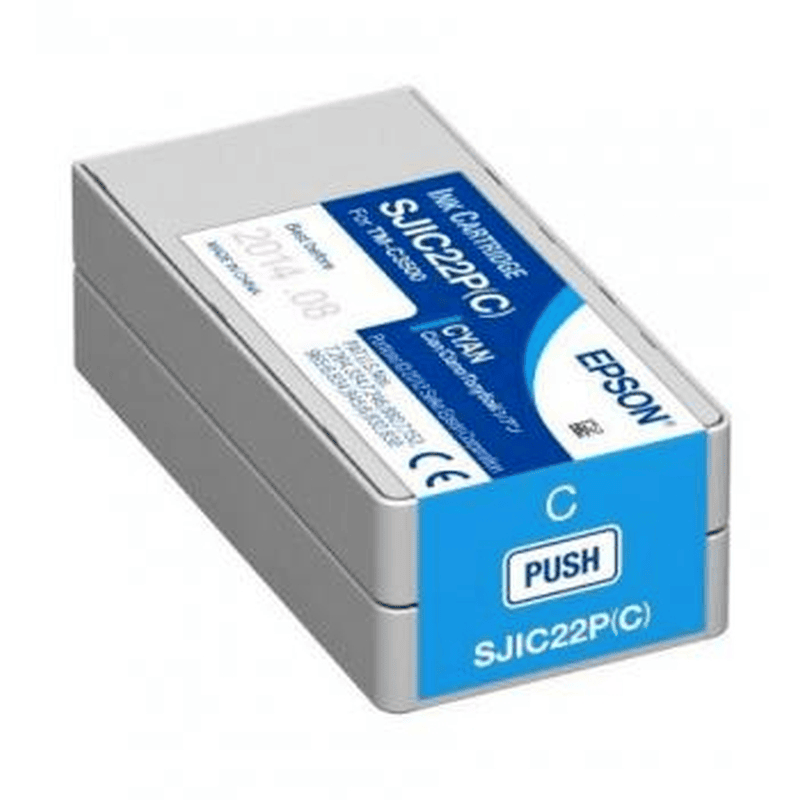 Epson Ink SJIC22PC / C33S020602 Cyan