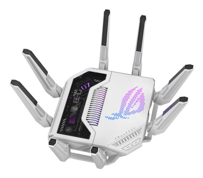 ASUS Router ROG Rapture GT-BE19000AI / 90IG09S0-MO9A0V Blanco