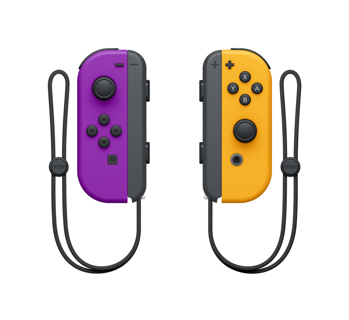 Nintendo Controlador SWLIJOYL / 10002888 Púrpura Neón y Naranja Neón