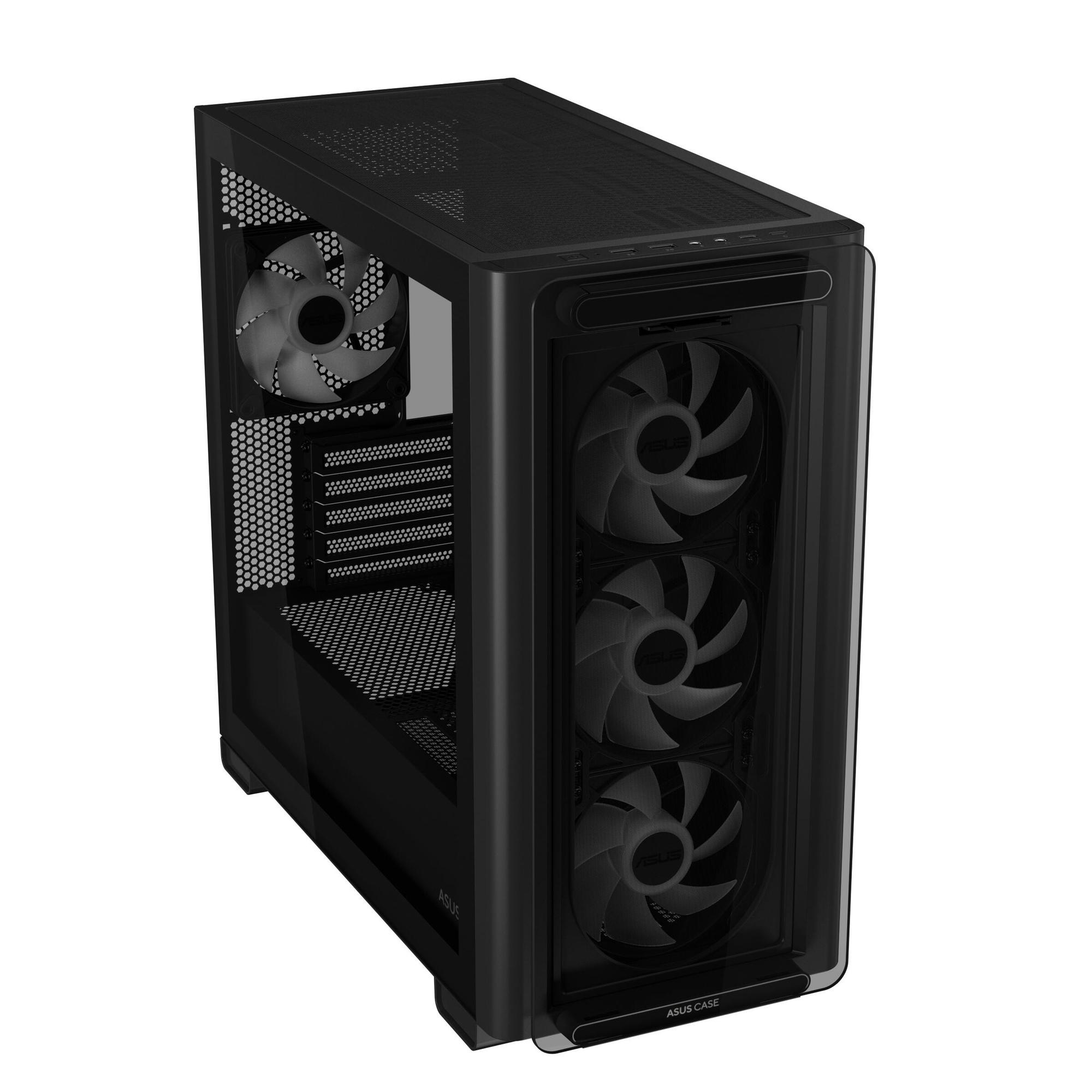 ASUS PC case A23 Plus / 90DC00K0-B19010 Black
