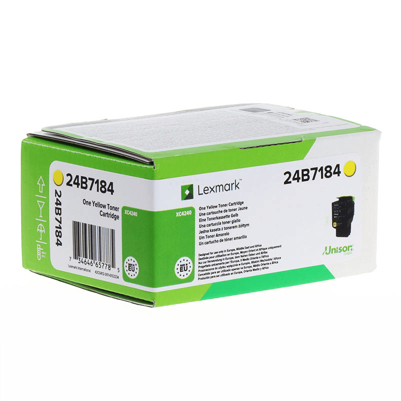 Lexmark Toner 24B7184 Jaune