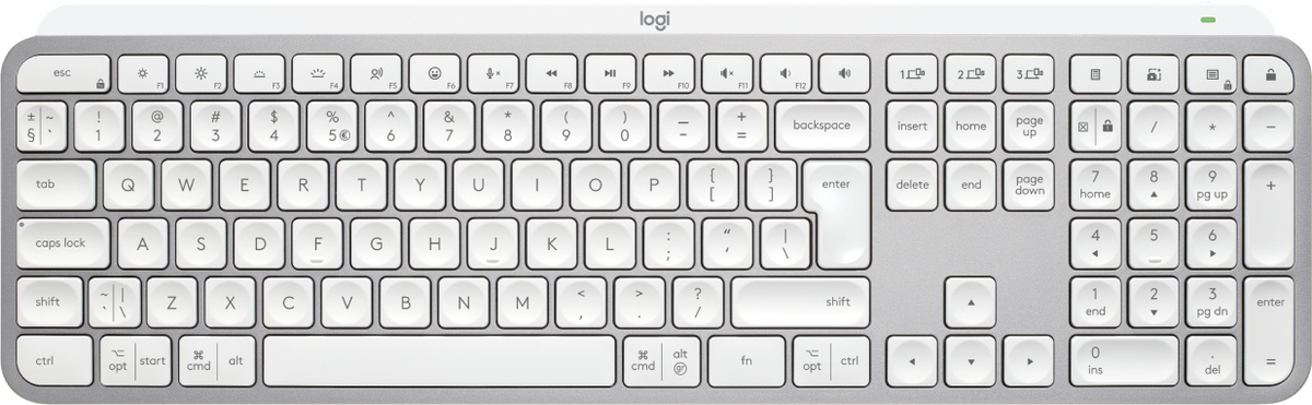 Logitech Tastatur MX Keys S / 920-011588 Grau